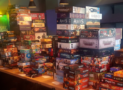 Une photo de jeux de sociétés